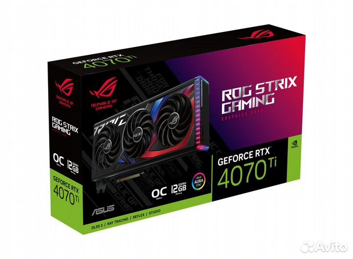 Asus ROG Strix GeForce RTX 4070Ti 12GB gddr6X OC E