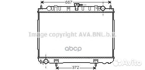 Радиатор системы охлаждения nissan: X-trail (T3