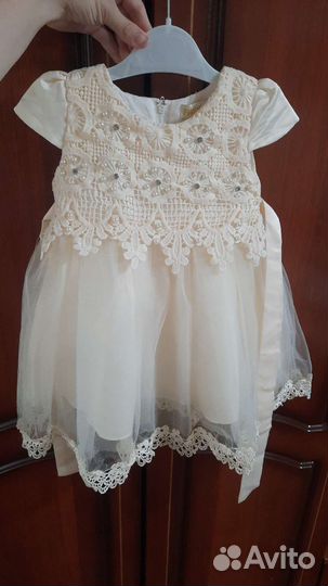 Платье для девочки 86 размер