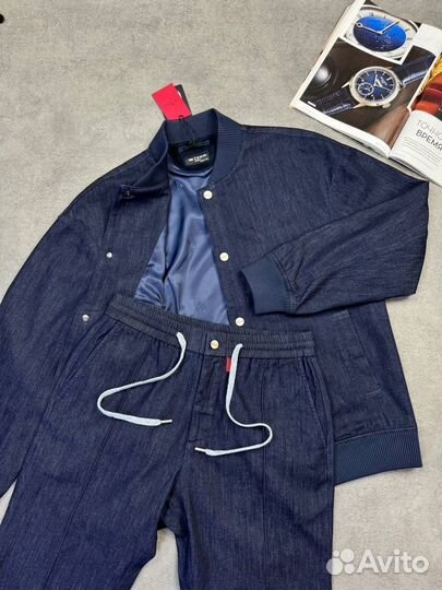 Джинсовый костюм мужской Kiton