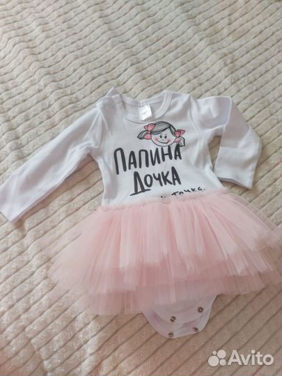 Боди для девочки 80