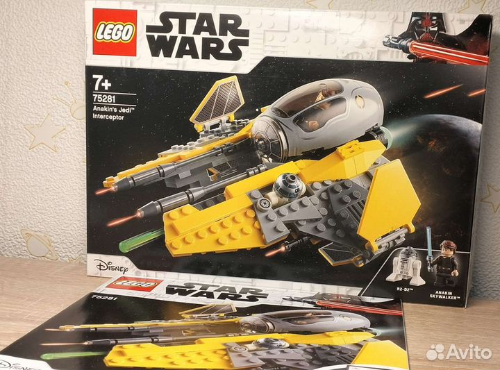 Лего Star Wars Перехватчик Энакина 75281