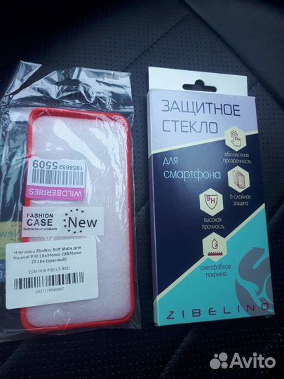 Чехол+стекло Huawei P30 Lite/Honor 20S/20Lite