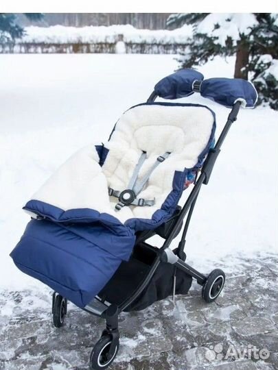 Конверт трансформер зимний в коляску