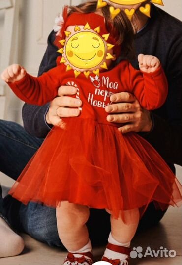Платье для малышки 74 размер