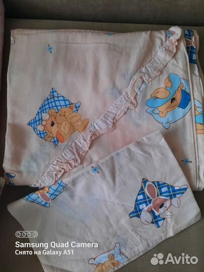 Постельные комплекты детские и пеленки