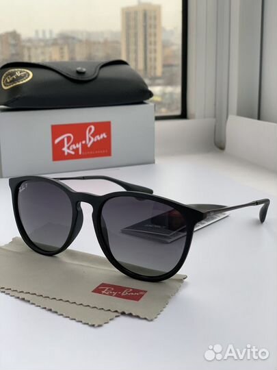 Очки Ray Ban Erika матовые поляризационные