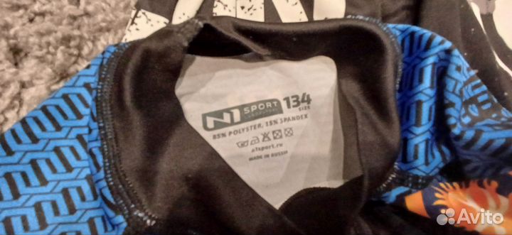 Комплект рашгард детский