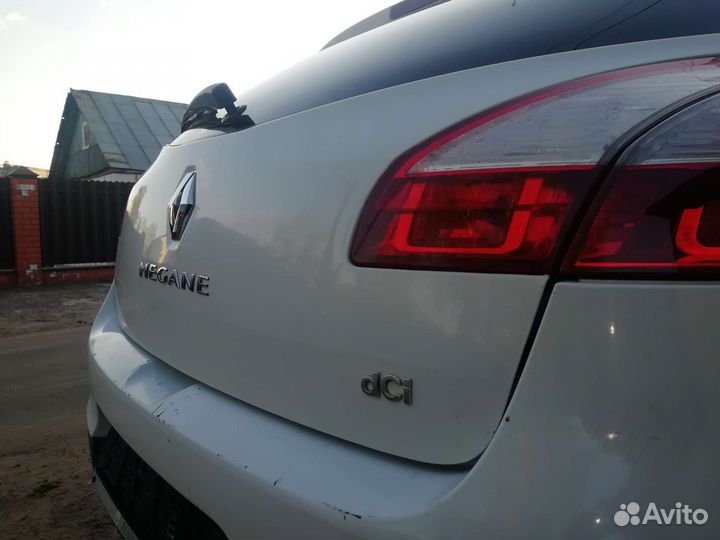 Крышка багажника в сборе Renault megane 3 меган