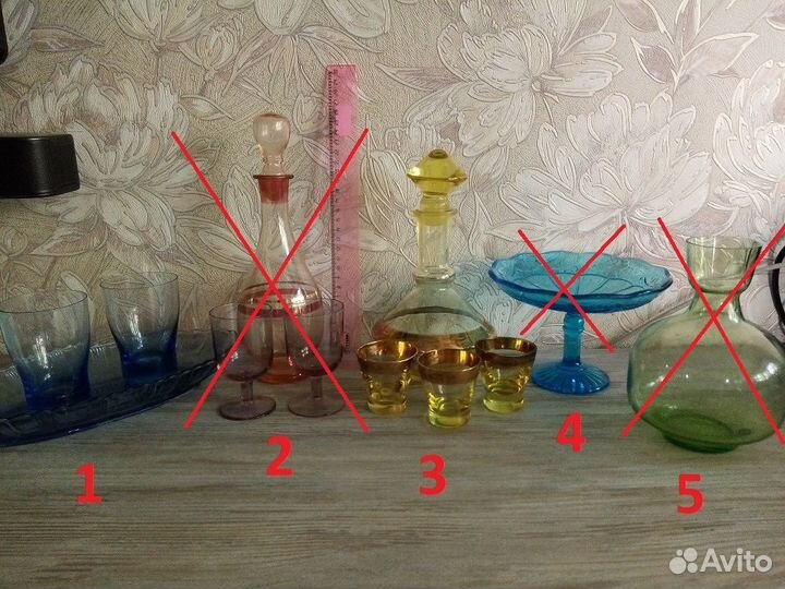 Цветное стекло СССР