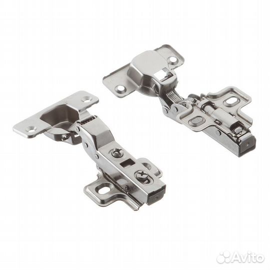 Петля мебельная Click 110 полунакладная с ответной