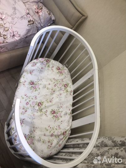 Приставная кроватка трансформер