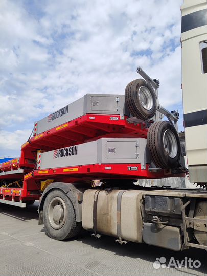 Полуприцеп трал (тяжеловоз) Rockson 989144Т, 2023