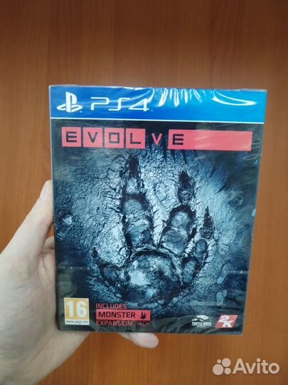 Evolve Ps4 диск