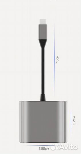 Переходник usb hub 3 в 1. USB разветвитель