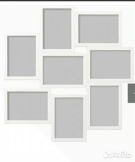 Рама для коллажа на 8 фото икеа Вэксбу