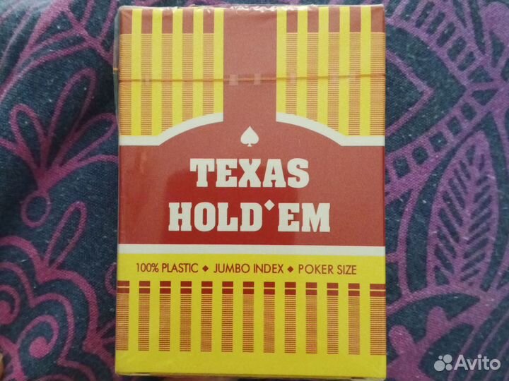 Карты игральные Texas hold em