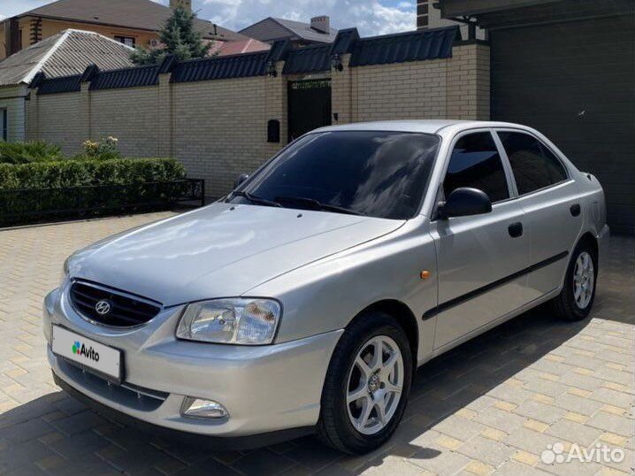 Hyundai Accent 1.5 МТ, 2005, 283 000 км