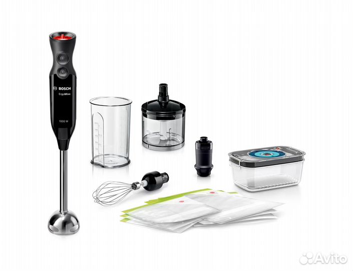 Блендер Bosch ErgoMixx MS6CB61V5, черный