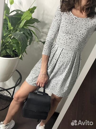 Платье хлопок Oodji