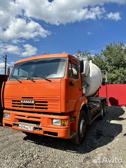 Автобетоносмеситель КамАЗ 6520-61, 2006