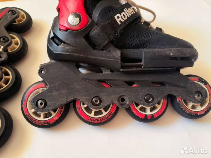 Ролики rollerblade раздвижные 28-32