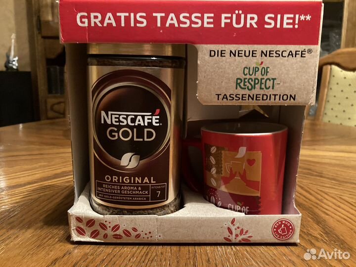 Набор с кофе и кружкой