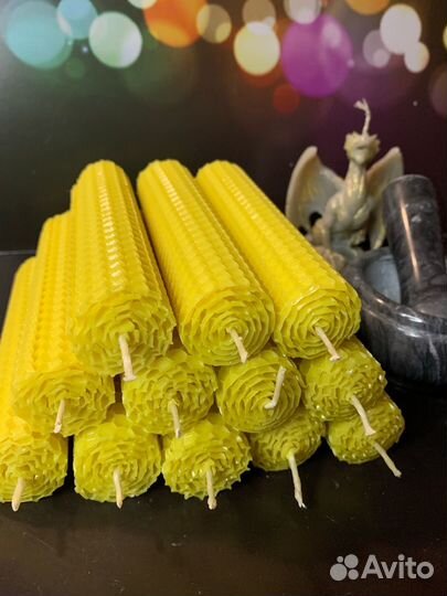 Свечи из вощины