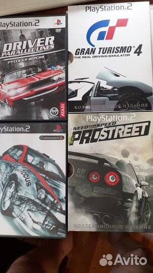 Диски коллекционные для приставок PlayStation 1и 2