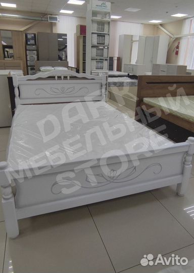 Кровать 120 массив