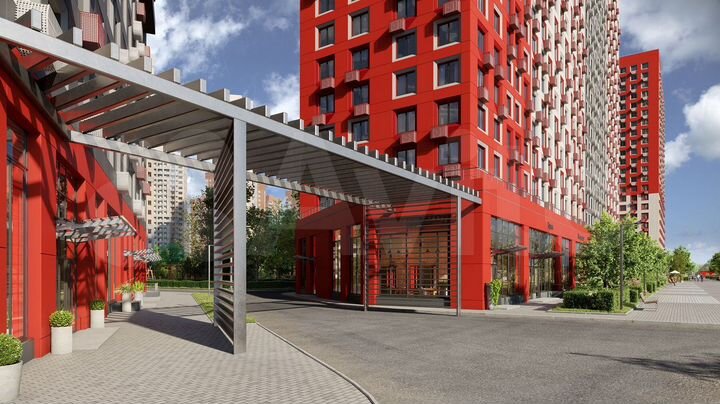 2-к. квартира, 77,7 м², 21/25 эт.