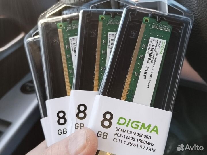 DDR 3 8Gb для компьютера новая запакованная