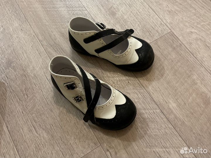 Ботинки детские кожаные 25 размер