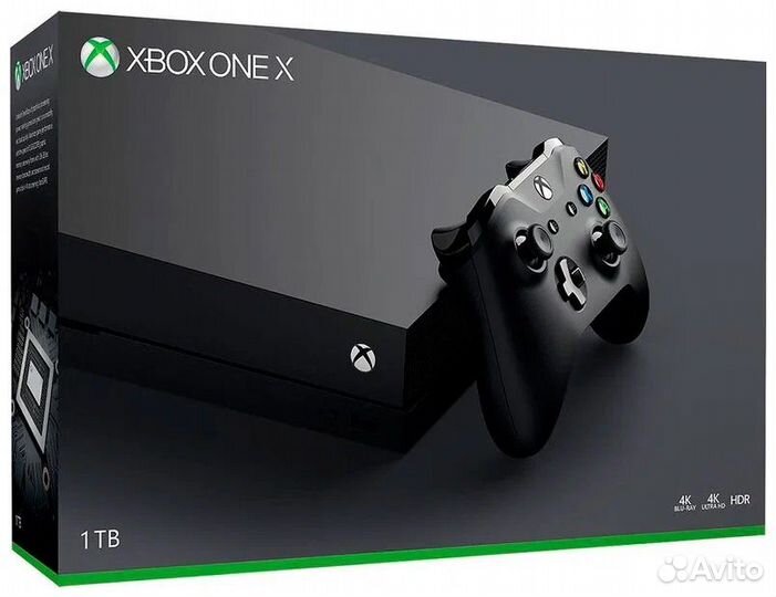 Игровая приставка Microsoft Xbox One X 1000 гб HDD