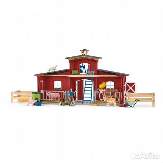 Schleich Farm World 42606 – Красный амбар