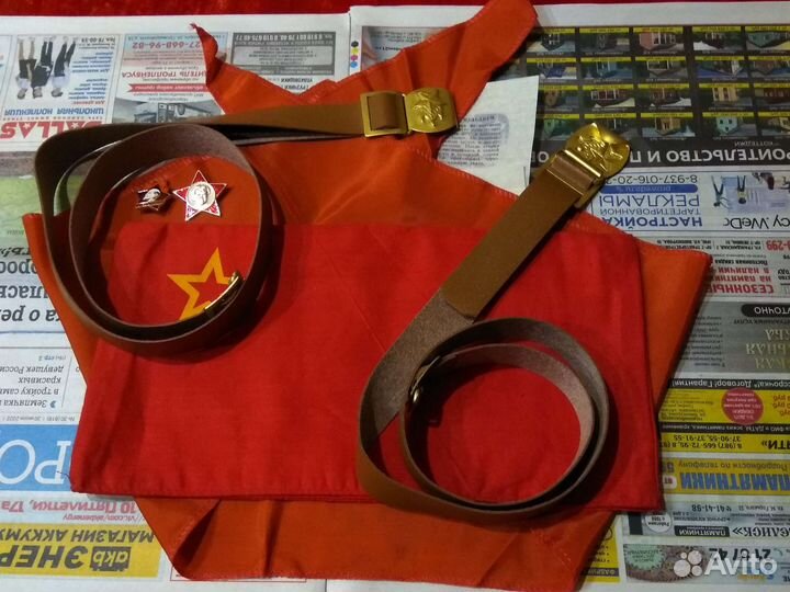 Детские вещи Галстуки Ремни пилотки медаль