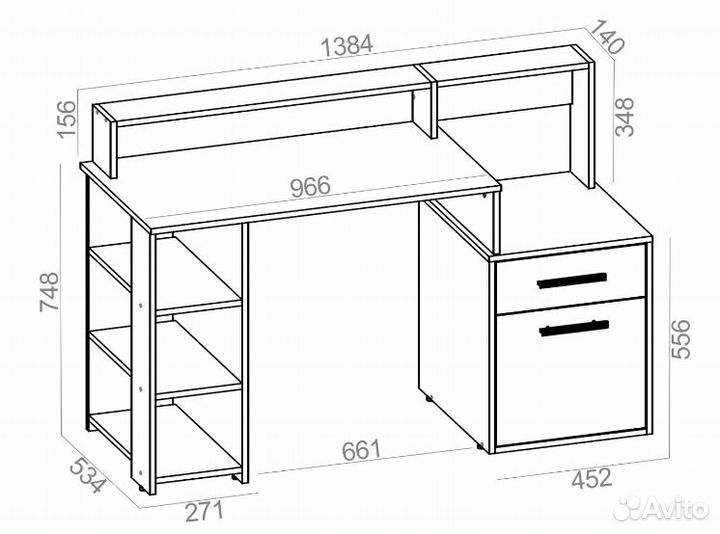 Стол компьютерный 