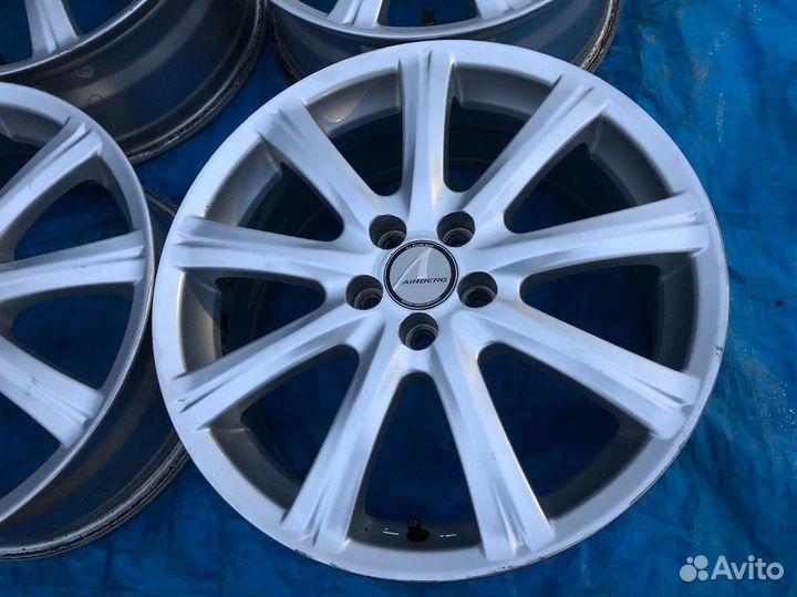 Стильные Диски Airberg R17 5x100 из Японии. Видео