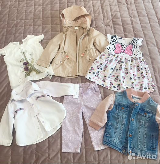 Вещи пакетом на девочку