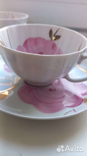 Чайные пары Весенний агашки Дулево