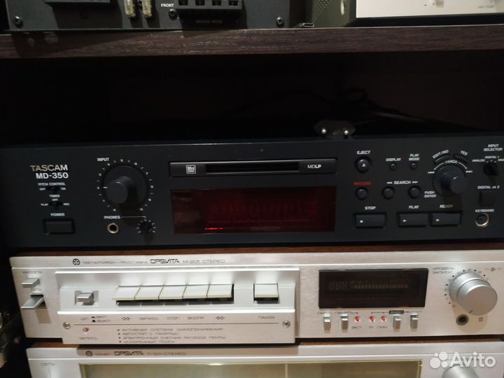 Дека tascam MD -350.Mini Disc