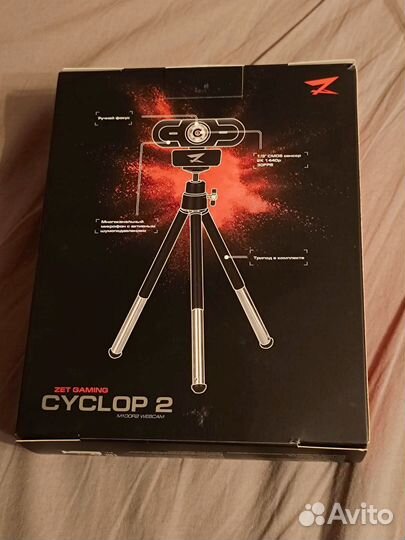 Веб-камера zet gaming cyclop 2к