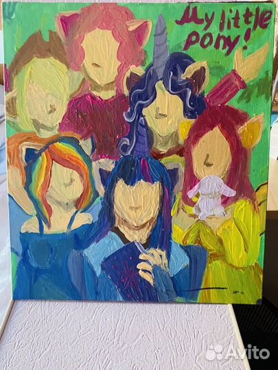 Картина юного художника