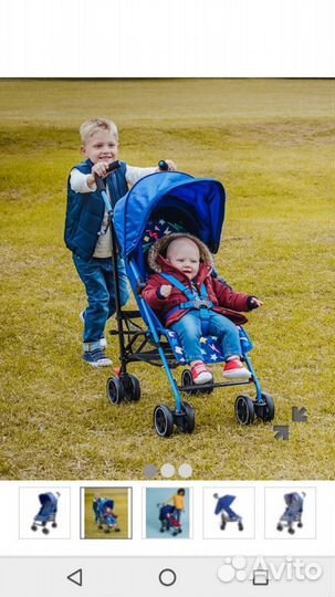 Новая прогулочная коляска Mothercare Nanu