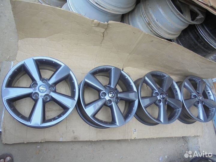 Диски Nissan X-Trail Qashqai Juke 6,5J R17 et 40