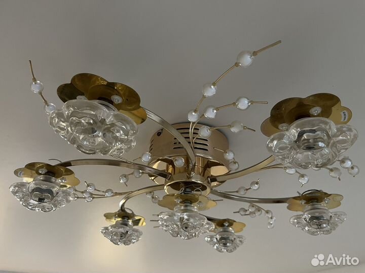 Люстра потолочная с пультом