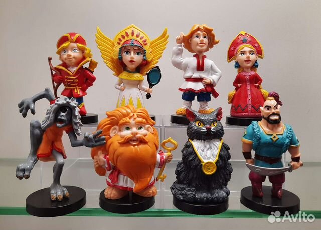 Фигурки Герои Русских Сказок Баба Яга 7 см