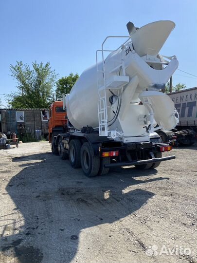 Автобетоносмеситель КамАЗ 5814Y9, 2019