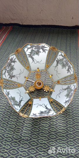 Люстра абажур, бу