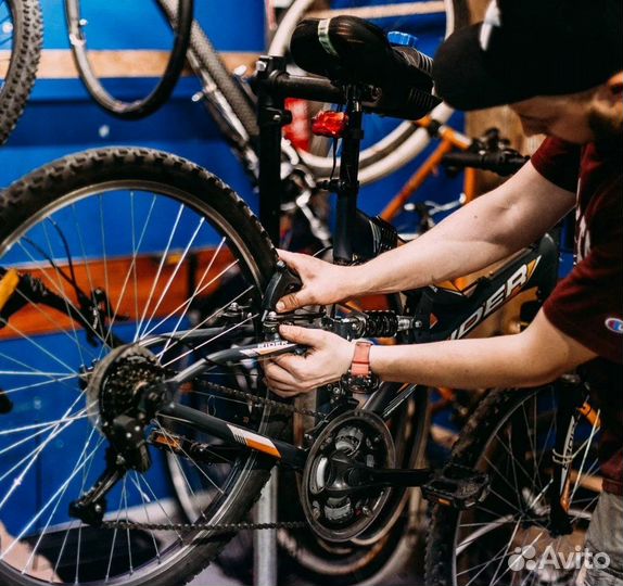 Ремонт велосипедов взрослых и детских